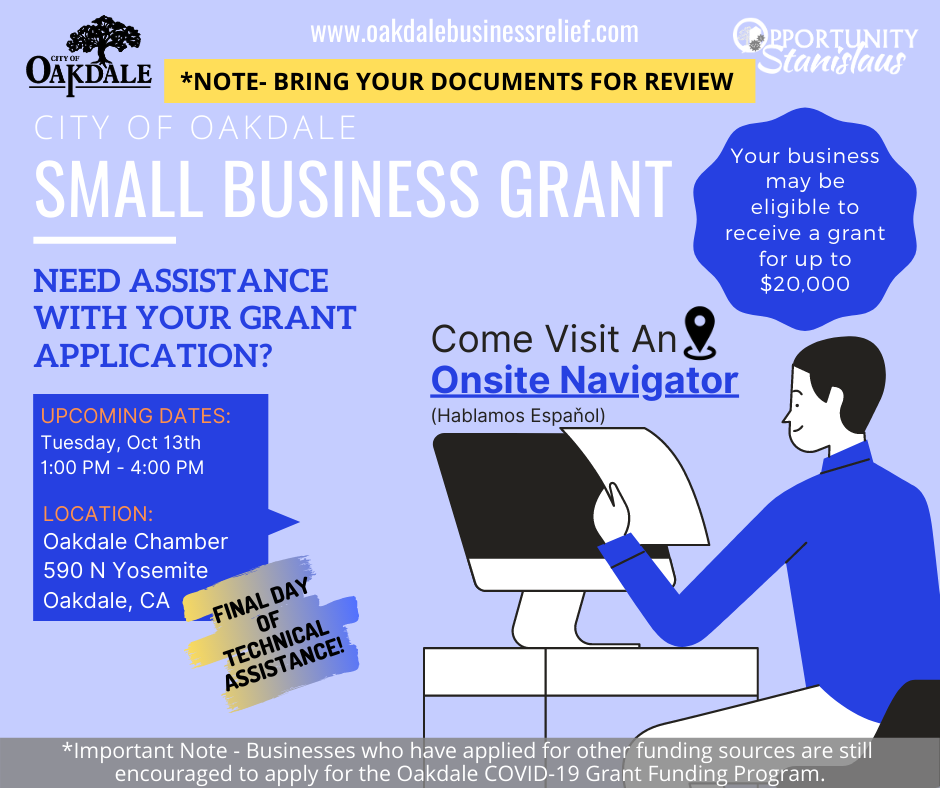 Oakdale SCBG Flyer
