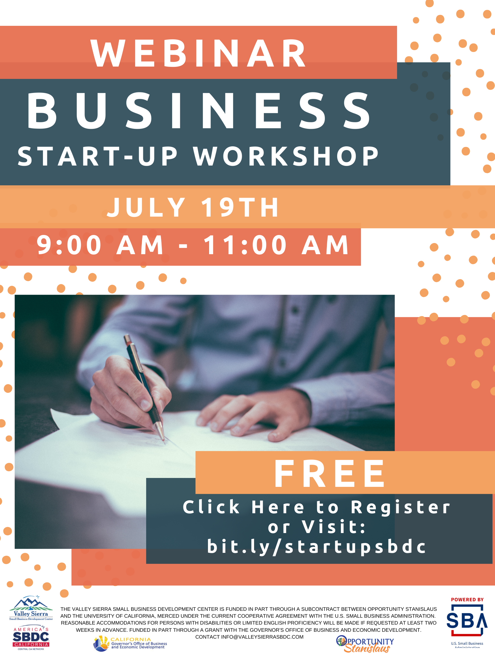 business start-up flyer