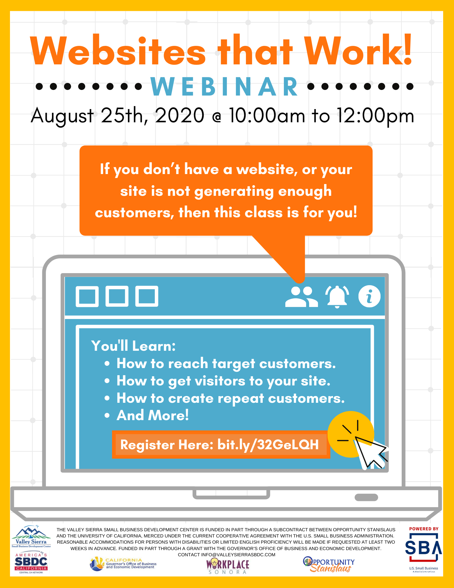 Websites flyer
