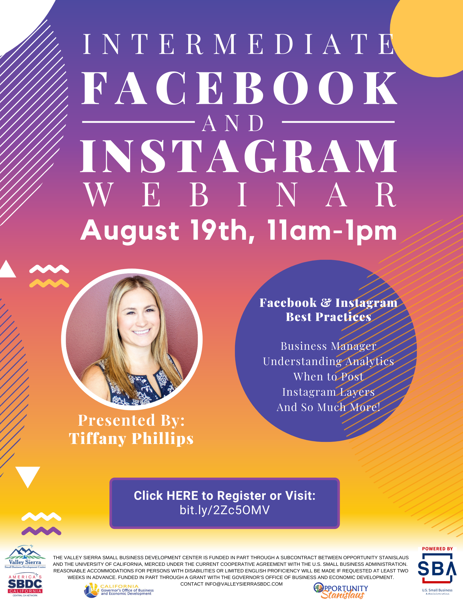 social media flyer