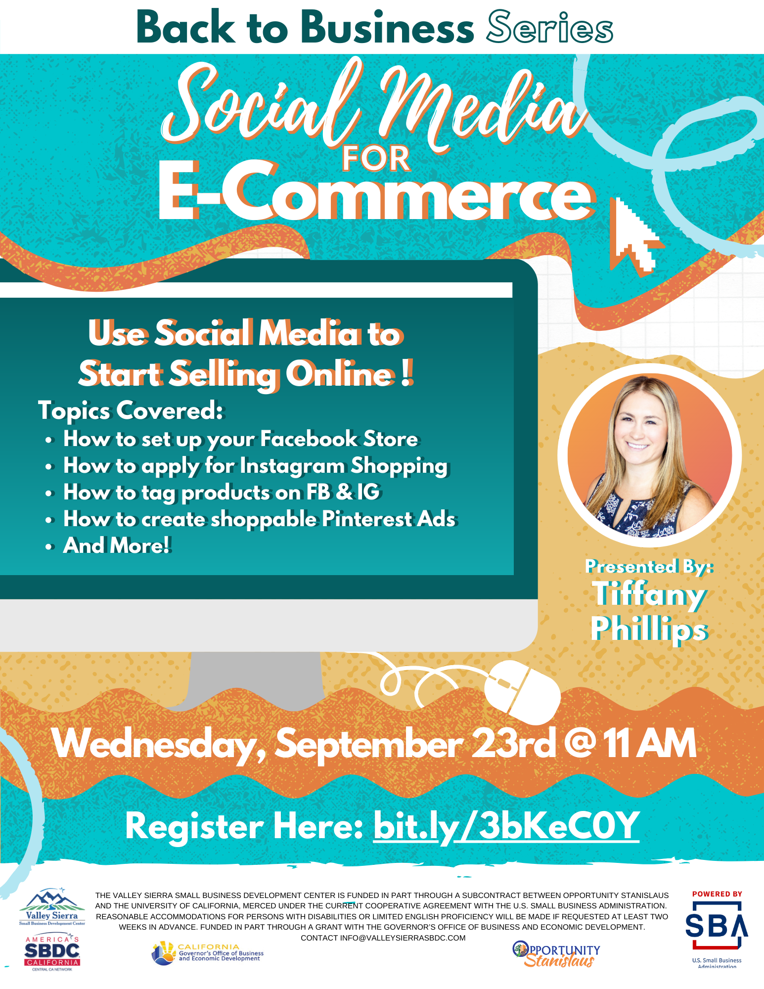 social media flyer